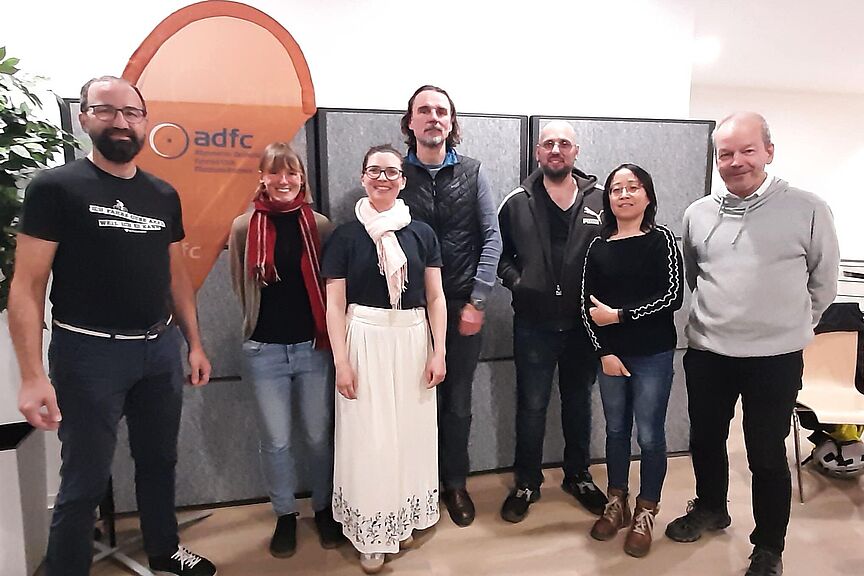 Der neu gewählte Vorstand 2026 Bild vom Vorstand